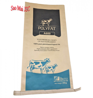 Bao Bì Kraft đóng thức ăn gia súc/Bao bì PP tráng giấy...