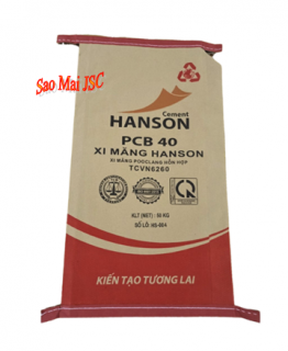 Bao bì xi măng/Túi Nhựa KPK dệt tráng giấy/Bao bì KPK...